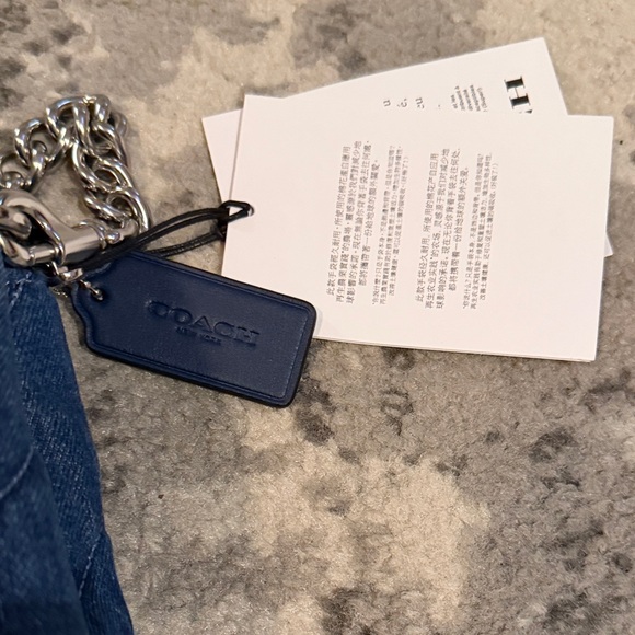 Coach Denim Quinn Crossbody NWT - Picture 8 of 9